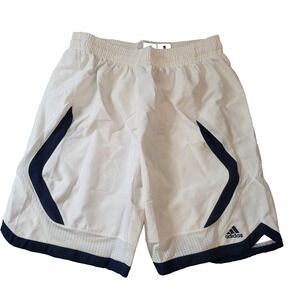 Adidas Crazy Light Basketball Shorts Women's Medium White/Navy NWT 9526W